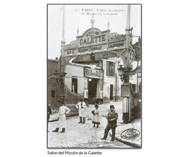 Entrada a Le Moulin de la Galette