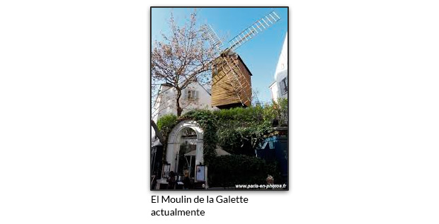 El Moulin de la Galette actualmente