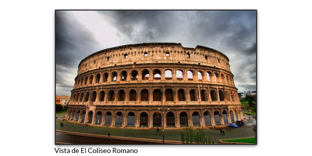 Vista de El Coliseo Romano
