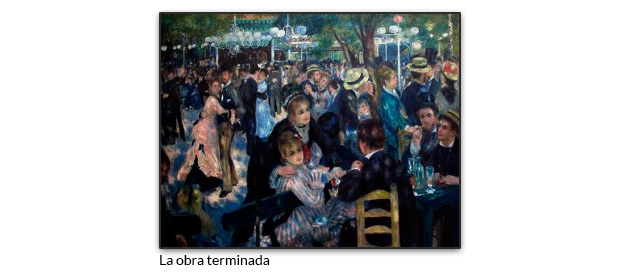 La obra terminada